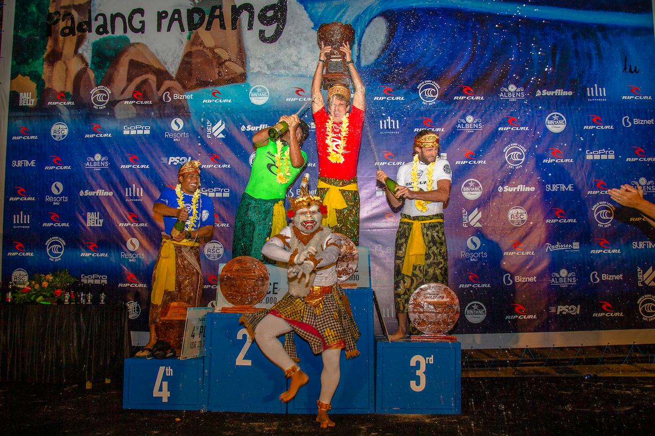 Raih Ombak Terbaik, Benji Brand Juarai Rip Curl Cup Padang Padang 2019/fajarbadung.com