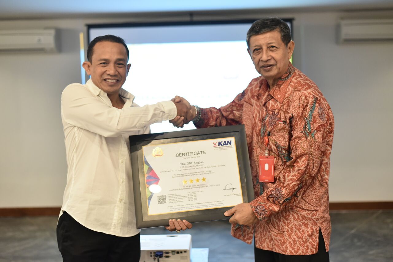 THE ONE Sertifikat