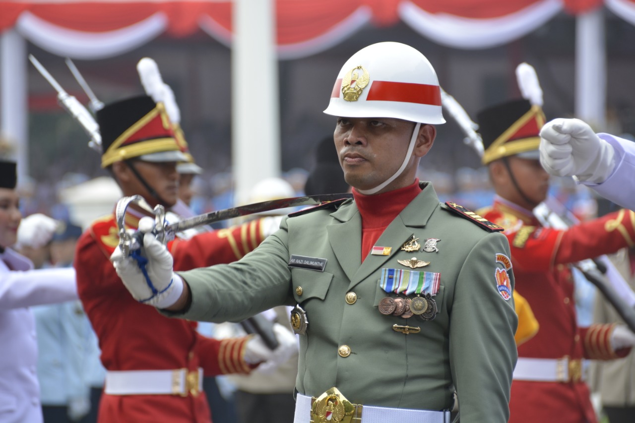 Kapten Inf A.R. Razi Furqon Dalimunte, Danki Paskibraka 2019/fajarbadung.com