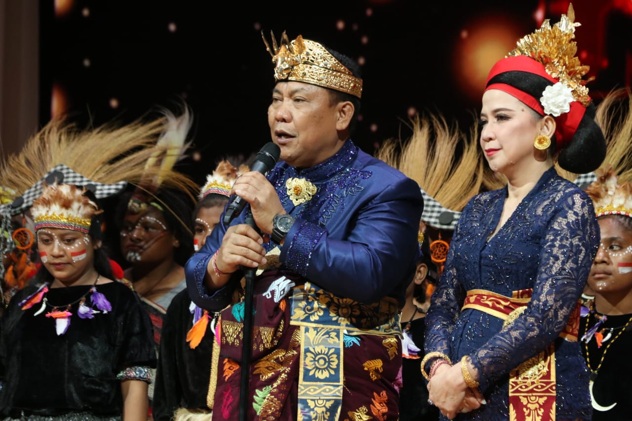 Peringatan Hari Sumpah Pemuda ke-91 tahun 2019, Polda Bali Gelar Malam Budaya Bali, Papua dan Sulut Untuk Indonesia/fajarbadung.com