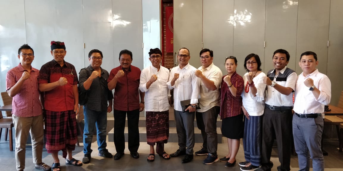 arnold feb 8 PSI Kota Denpasar Resmi Dukung IGN Jaya Negara Bertarung di Pilwali 2020/fajarbadung.com