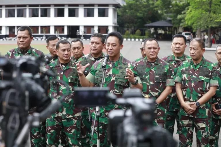 kasad feb Kasad Pimpin Rapim TNI AD Tahun 2020 di Mabesad/fajarbadung.com
