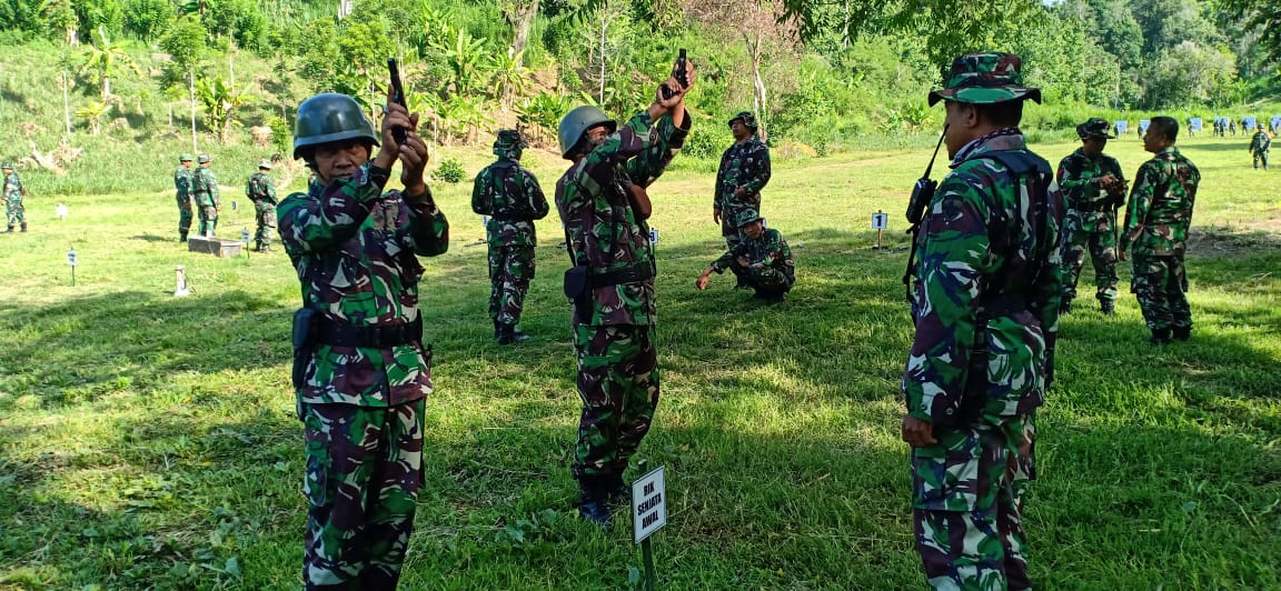 kodim jembrana juni 3 Di Tengah Pandemi Covid-19 Personel Kodim Jembrana Tetap Asah Kemampuan Tempur/fajarbadung.com