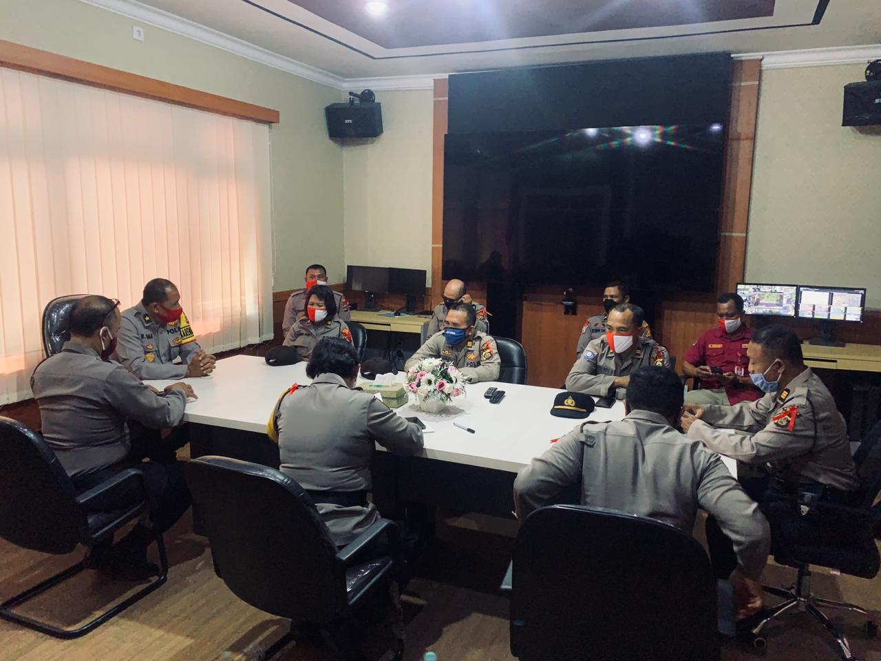 polres badung juli 31 Kompol Wayan Suana Pimpin Anev di Hari Pertama Operasi/fajarbadung.com