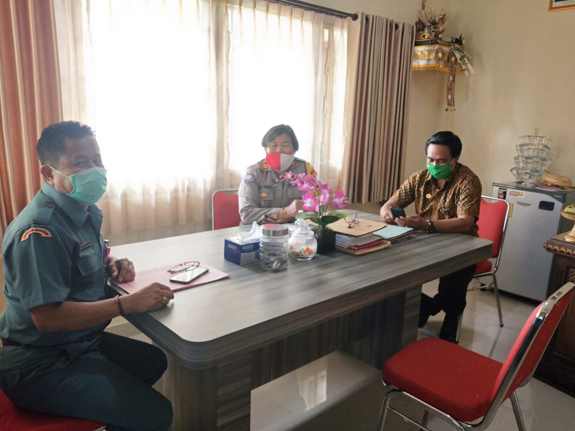 polres badung juli 38 Jalin Sinergitas, AKP Luh Wirati Koordinasi dengan Direktur Utama PD Pasar Beringkit/fajarbadung.com