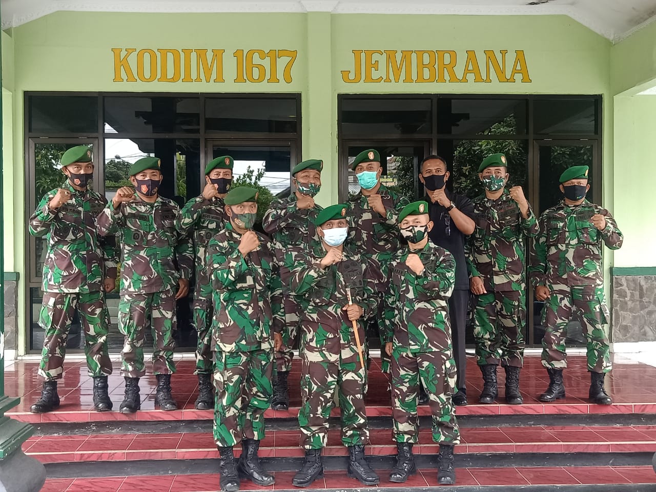 korem ws september 2 Dandim Pimpin Pergantian Pejabat Kasdim 1617 Jembrana/fajarbadung.com