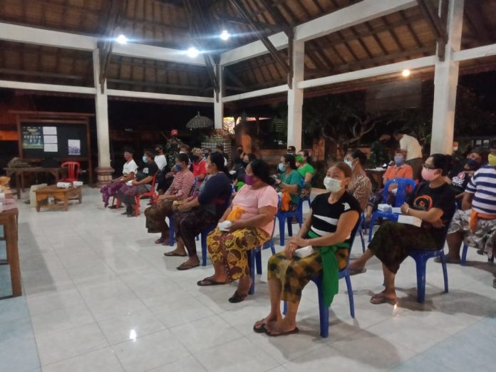 Satgas TMMD Kodim Badung Bekali Warga Sosialisasi Wasbang dan Narkoba/fajarbadung.com