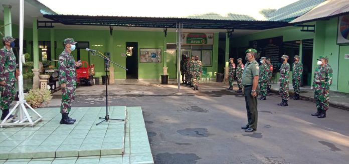 korem ws okto 16 Dandim Tabanan Terima Korp Raport Kenaikan Pangkat Anggota/fajarbadung.com