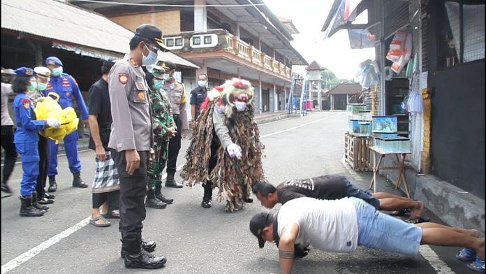 Ingatkan Warga Tentang Prokes, Ini yang Dilakukan Polres Badung/fajarbadung.com