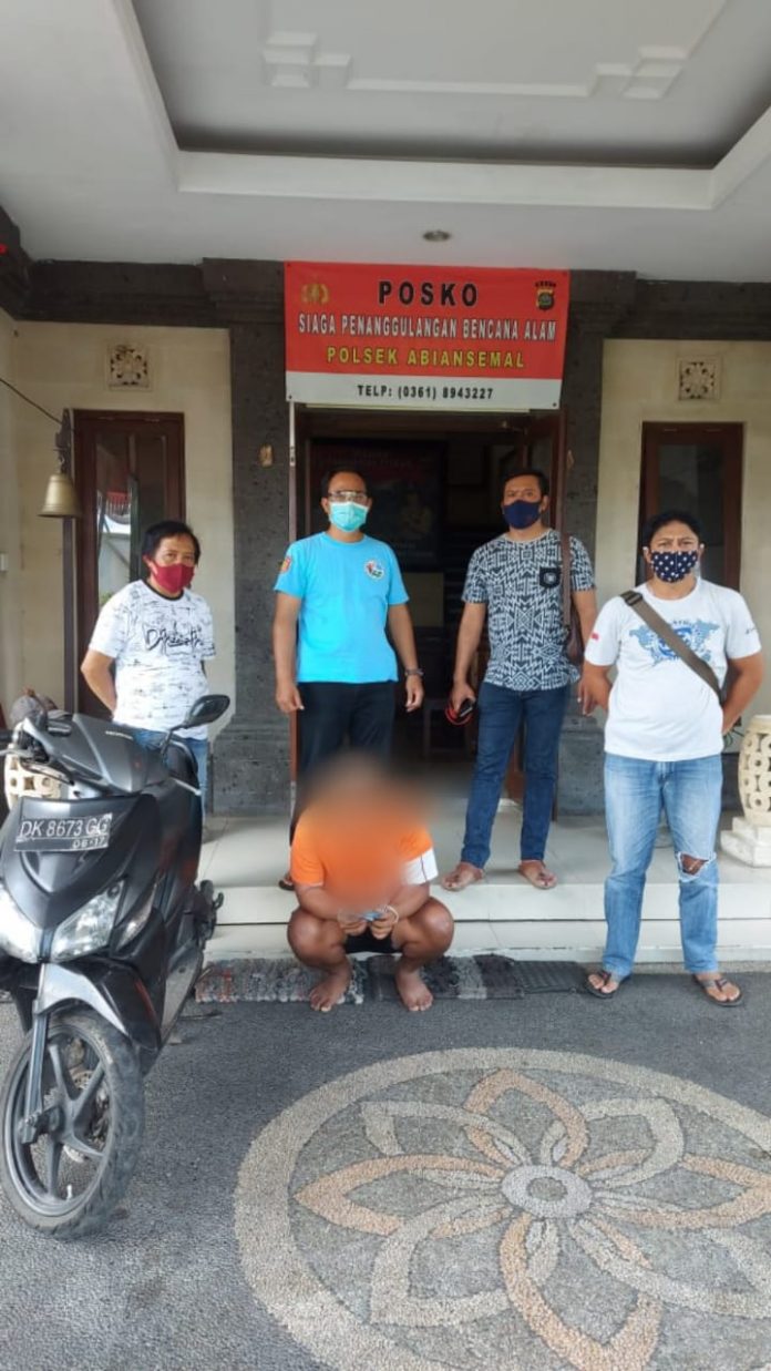 Seorang Residivis di Tangkap Saat Mengendarai Sepeda Motor /fajarbadung.com