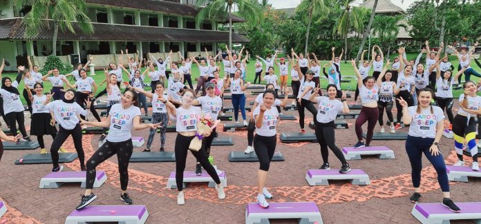 cardio step bersama 1