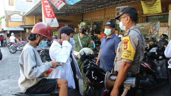 humas denpasar razia covid