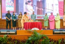 Sekda Badung Surya Suamba Hadiri Perayaan HUT. Ke- 26 DWP