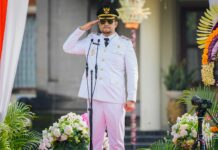 Wabup. Badung Jadi Irup Peringatan Hari Otonomi Daerah Ke-30, Maksimalkan Pelayanan Publik dan Kesejahteraan Masyarakat