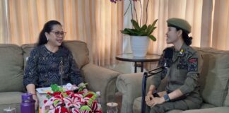 Tampil di Podcast Satpol PP, Ny. Wardhany Sutjidra Ajak Perempuan Selesaikan 65% Masalah Sampah