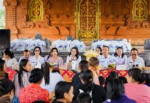 TP. PKK Badung Salurkan 200 Paket Olahan Ikan di Desa Getasan