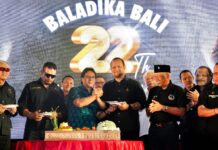 Wabup Bagus Alit Sucipta Dampingi Wagub Giri Prasta Hadiri HUT Ke-22 Baladika Bali, Salurkan Ribuan Komposter Bantu Pemerintah Kelola Sampah