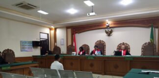 Eks karyawan bank plat merah di Karangasem divonis 3,5 tahun penjara