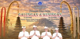 Segenap Pimpinann dan Seluruh Anggota DPRD Kabupaten Badung Mengucapkan Selamat Hari Raya Galungan & Kuningan