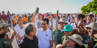 Hari Lingkungan Hidup 2026, Badung Gelar Aksi Kurve Serentak di Benoa