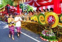 Bupati Adi Arnawa dan Wabup Bagus Alit Sucipta Apresiasi Penampilan Peed Aya Duta Badung di Pembukaan PKB XLVIII 2026