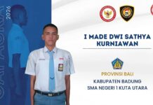Selamat untuk I Made Dwi Sathya Kurniawan, Putra Badung yang Terpilih Sebagai Paskibraka Pusat 2026