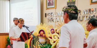 Lantik Direktur Umum Perumda Air Minum Tirta Mangutama 2026-2031, Bupati Badung Adi Arnawa Dorong Inovasi dan Optimalisasi Ketersediaan Air