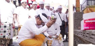 Karya Melaspas, Mendem Pedagingan di Pura Gede Batur Pererenan