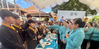Peringati HKG PKK Ke-54, TP. PKK Badung Tampil Optimis Dalam Lomba Provinsi Bali