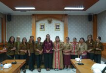 Ketua GOW Badung Terima Kunjungan Kerja GOW Kabupaten Sekadau, Perkuat Silaturahmi dan Berbagi Pengalaman Organisasi
