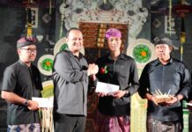 Hadiri HUT Ke-54 ST. Dwi Tunggal Banjar Puseh Desa Adat Sading, Wabup Bagus Alit Sucipta Tekankan Pentingnya Kebersamaan dalam Berorganisasi