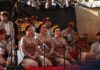 Sanggar Seni Taksu Murti Kemanisan Pukau PKB 2026, Angklung Kebyar Legian Tampil Spektakuler