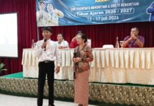 Sosialisasi Bahaya Narkoba di SMK TI dan SMK Pariwisata Mengwitani, Rasniathi Adi Arnawa : “Miliki keberanian untuk berkata ‘TIDAK’