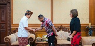Perkuat Sinergi Pembangunan dan Pembinaan Masyarakat, Bupati Badung Terima Kunjungan Bupati Manggarai