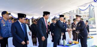 Pimpinan Dewan Badung Hadiri Upacara Hari Bhayangkara ke-80 Tahun 2026