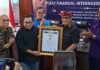 Bupati Sanjaya Raih Anugerah Sahabat Pers Indonesia dari SMSI