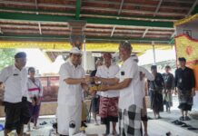 Bupati Badung Apresiasi Semangat Gotong Royong Ngaben Massal Desa Adat Jagapati
