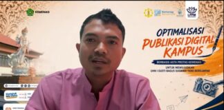 Jurnalis Alit Sukarta Isi Pelatihan Kehumasan dan Publikasi Digital UHN Sugriwa Denpasar