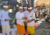 Bupati Adi Arnawa Hadiri Puncak Karya Mamungkah dan Padudusan Alit di Dadia Penitangan Jimbaran