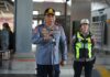 Petugas Gabungan Dishub Badung Tertibkan Truk Parkir Liar di Jalur Terminal Mengwi