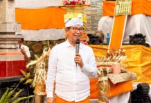 Bupati Adi Arnawa jadi Upasaksi Karya di Desa Adat Lipah, Ajak Krama Jaga Persatuan dan Kebersamaan