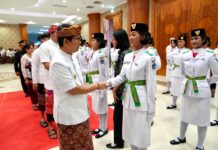 Paskibraka Badung Tahun 2026 Resmi Dikukuhkan, Siap Kibarkan Merah Putih di HUT Ke-81 RI