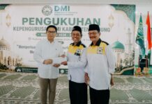 Bupati Adi Arnawa Hadiri Pengukuhan Pengurus DMI Kabupaten Badung