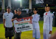 Syukuran HUT Ke-81 Kemerdekaan RI, Pemkab Badung Apresiasi Veteran dan Paskibraka