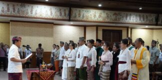Lantik 163 Pejabat Pemkab Badung, Bupati Adi Arnawa Tekankan Kinerja, Tanggung Jawab dan Amanah dalam Menjalankan Tugas