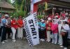 Peringati HUT Ke-81 RI, TP. PKK Badung Gelar Lomba Organisasi Wanita dan Salurkan Bansos di Carangsari