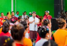 Bupati Adi Arnawa Buka Lomba Senam Porsenides Tibubeneng, Bangun Kebersamaan dan Semangat Sportivitas