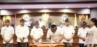 DPRD Badung Gelar Rapat Paripurna Penandatanganan Berita Acara Kesepakatan dan Sambutan Bupati Badung terhadap rancangan KUA-PPAS Anggaran 2027