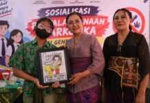 Bentengi Remaja dari Bahaya Narkoba, Rasniathi Adi Arnawa Edukasi Ratusan Siswa SMP CIS