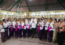 Upasaksi Karya Pitra Yadnya di Jagapati, Wabup Alit Sucipta Apresiasi Gotong Royong Krama